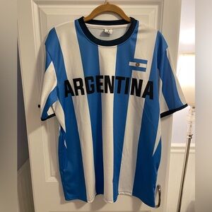 Argentina National Team Jersey Soccer/ Football Fiesta Adult M